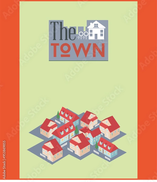 Obraz buildings vector design and illustration