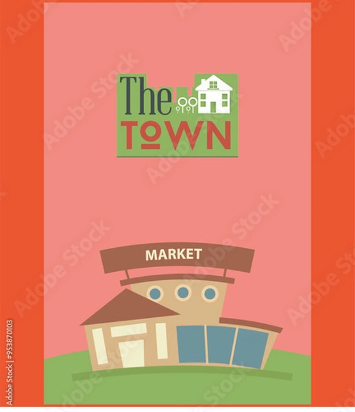 Obraz buildings vector design and illustration