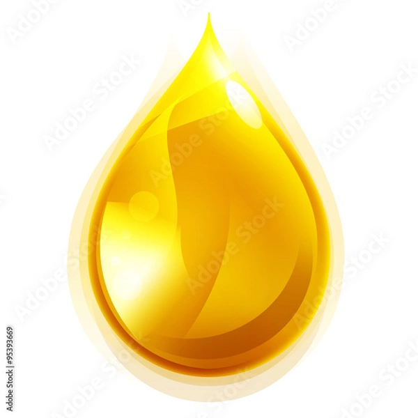 Obraz Kropla oleju