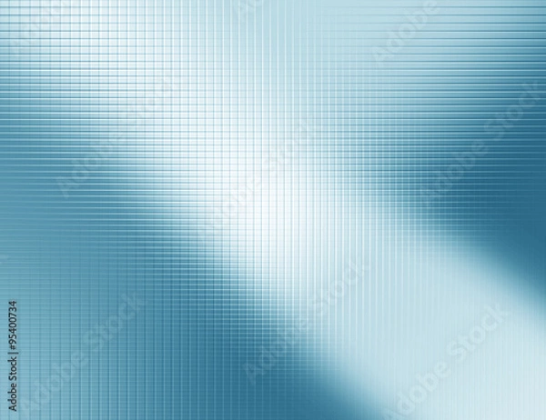 Obraz blue abstract background, metallic mesh