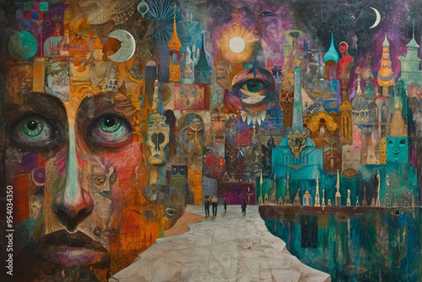 Obraz graffiti on the wall