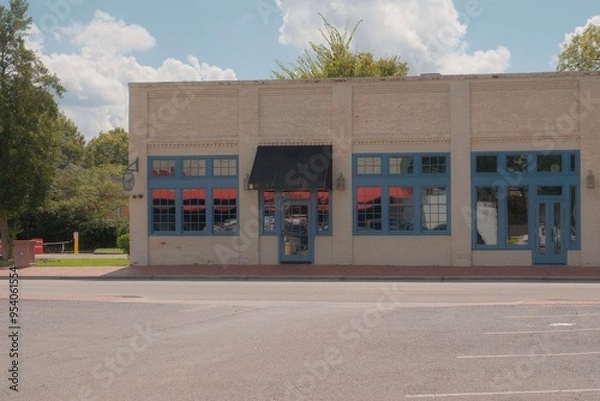 Obraz Restaurant in Town