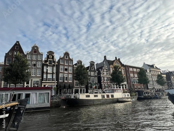 Obraz canal in Amsterdam 