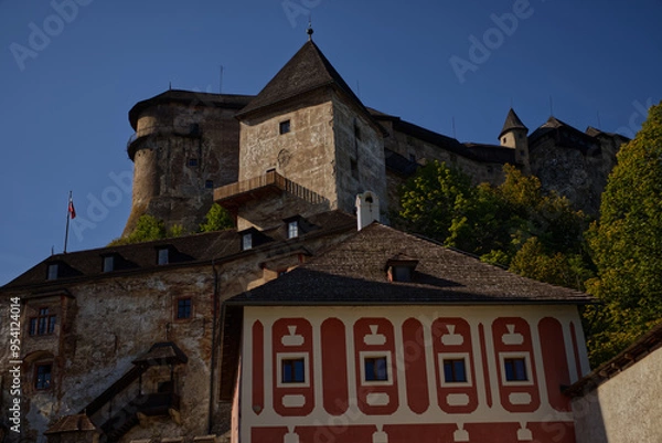 Fototapeta Orva castle in Slovakia