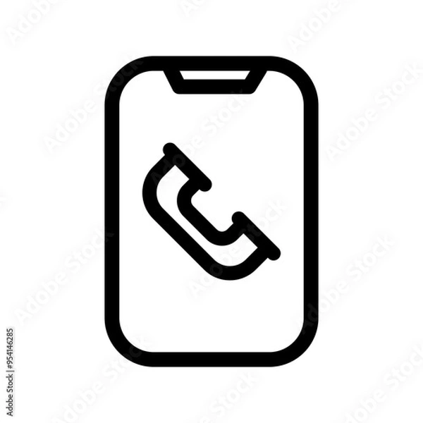 Fototapeta Smartphone icon template