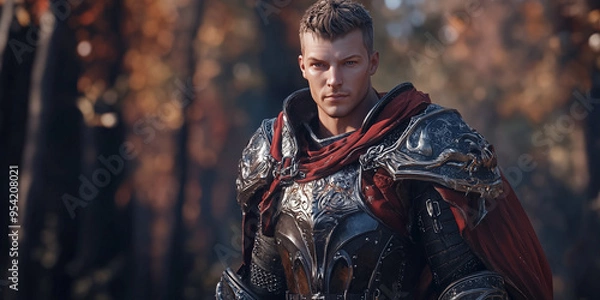 Obraz Game Character. Page Header or Banner