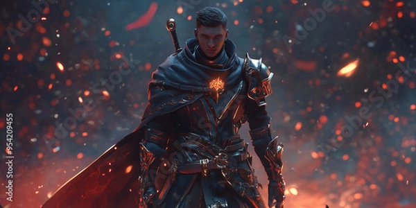 Obraz Game Character. Page Header or Banner