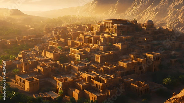 Obraz Hyper realistic Indus Valley Civilization