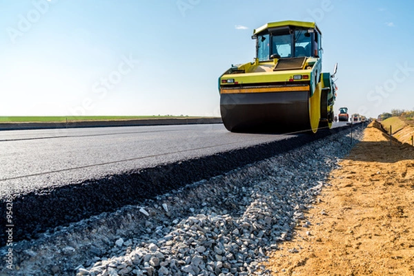 Obraz Nowa budowa dróg