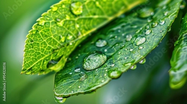 Obraz close up of leaf