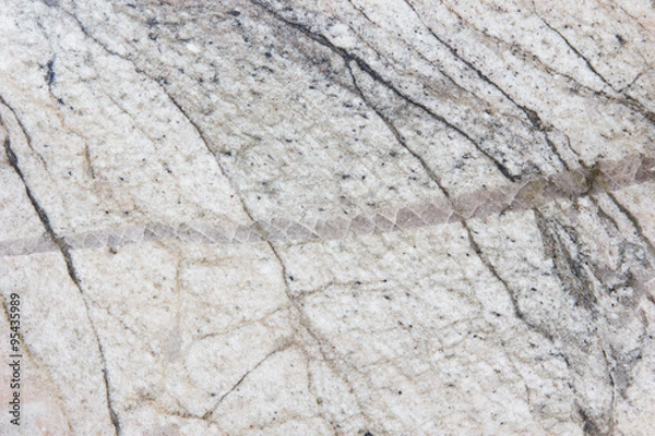 Fototapeta Marble is hard crystalline metamorphic form of limestone.