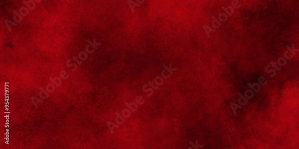 Fototapeta Abstract red grunge background texture,Watercolour old deep maroon color backdrop. Stains on paper texture.marble texture background. rusty wall texture. stone wall texture background.
