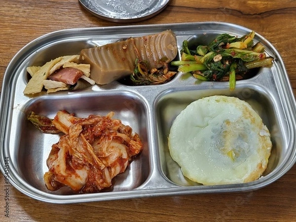 Obraz 맛있는 불고기 반찬의 한식 음식 입니다.