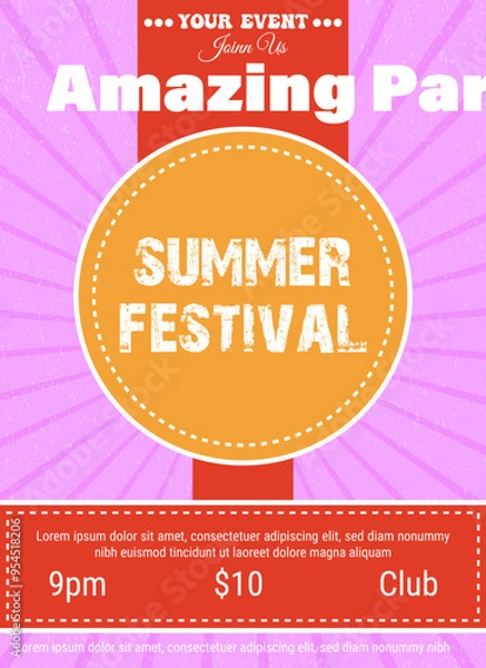 Obraz Motivational Poster design