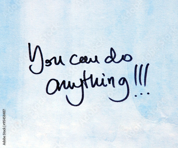 Obraz you can do anything