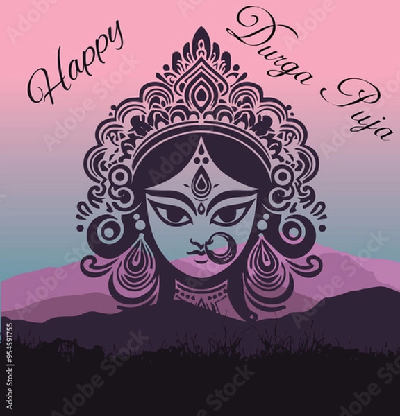 Obraz Durga puja new design