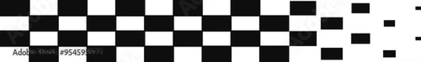 Fototapeta Race Checkered flag