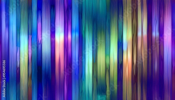 Fototapeta Abstract Blurred Color Mesh Gradient with Film Grain and Dust Texture Effect. Overlay with elegant design concept, minimal style composition, smooth soft and warm bright hipster illustration.