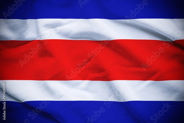 Obraz Costa Rica Flag