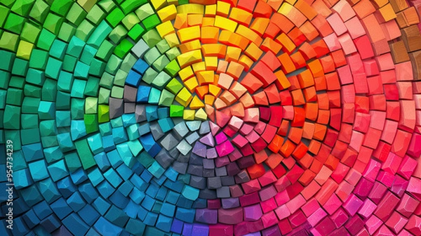 Fototapeta Abstract colorful background