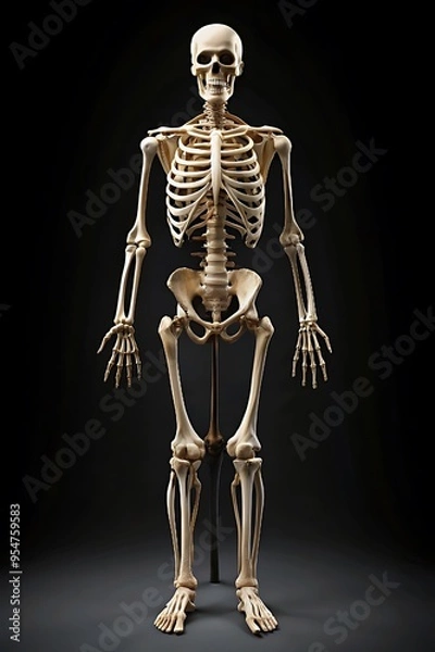 Obraz 3d rendered illustration of a skeleton