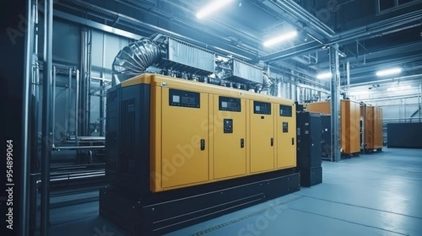 Obraz Power Reliability Large Diesel Generator Set for Emergency Backup Solutions