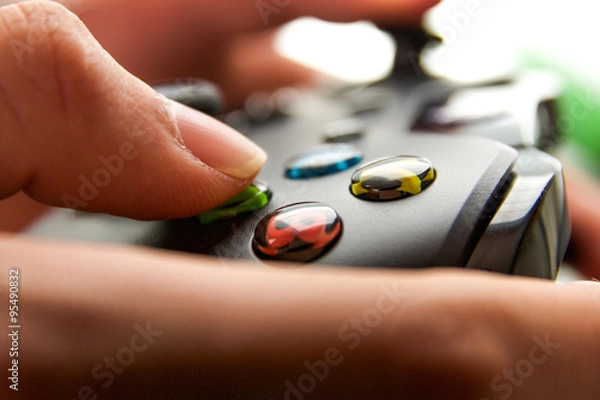 Fototapeta Gamepad / kontroler do gier