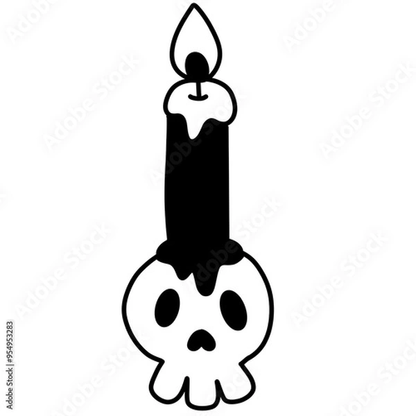 Obraz Candle halloween