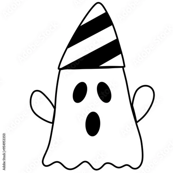 Obraz Cute ghost