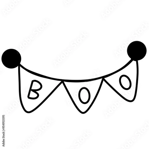 Obraz Banner halloween