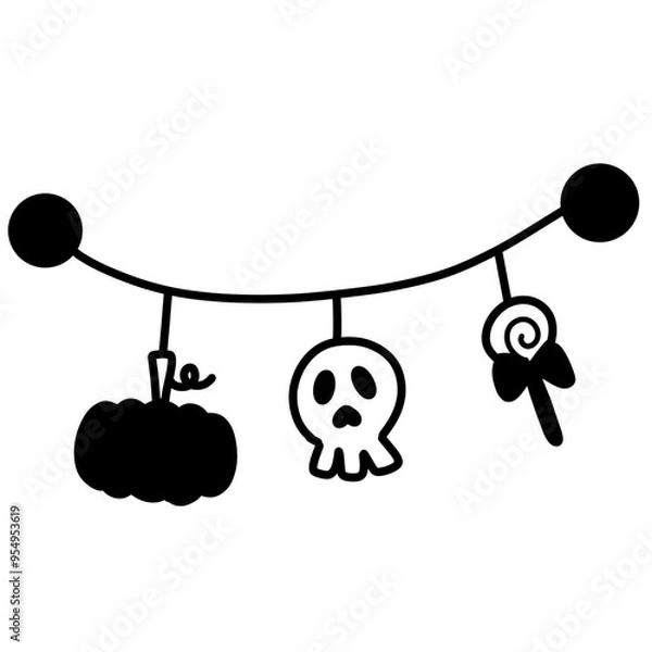 Obraz Banner halloween