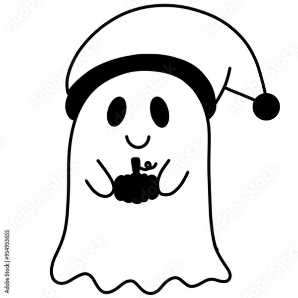 Obraz Cute ghost