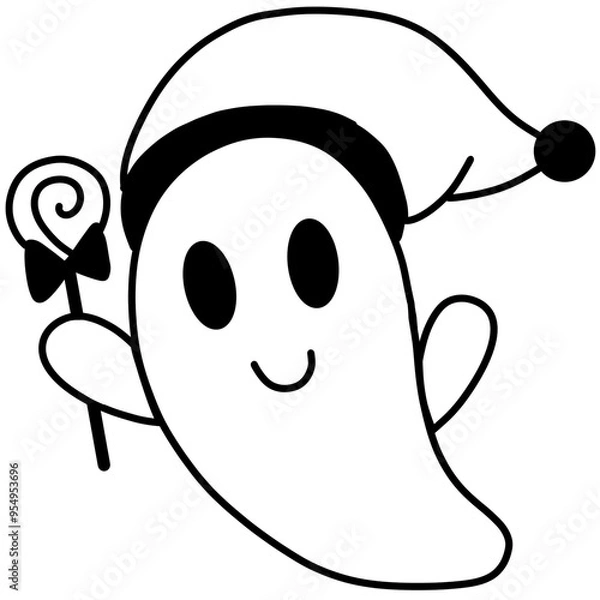 Obraz Cute ghost