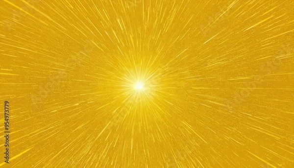 Fototapeta Yellow comic background Retro vector illustration 16