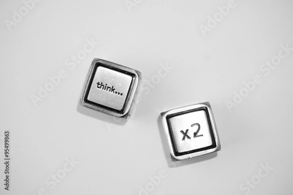 Obraz Dices with messages