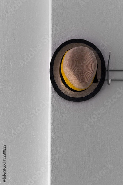 Obraz Hat hanging on a coat hanger