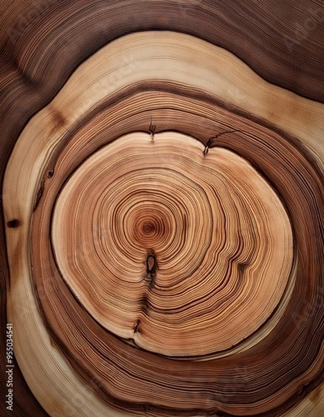 Obraz texture with a knot