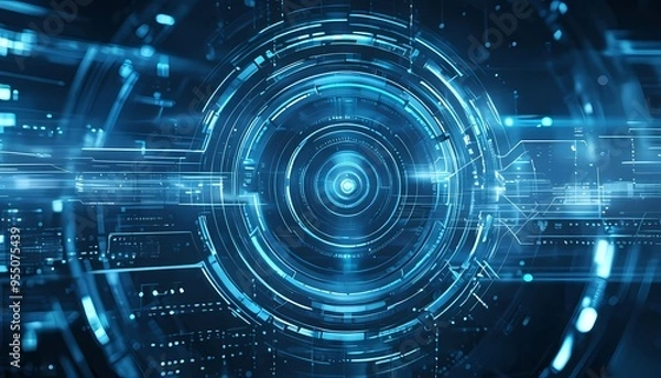 Obraz Abstract technology background