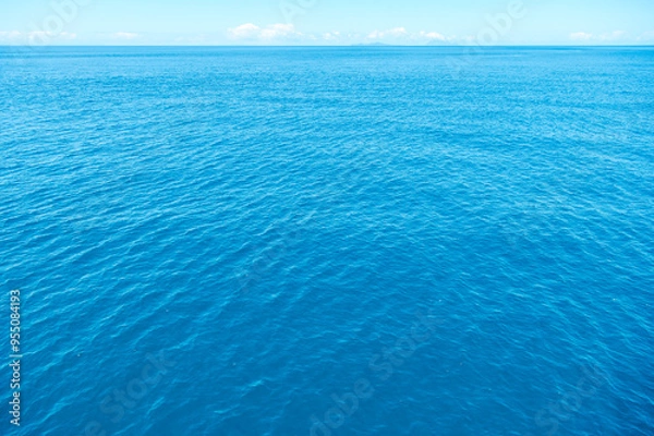 Obraz 青い海と青い空