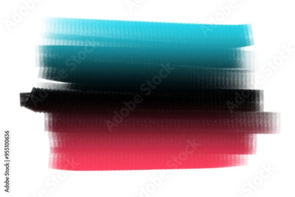 Fototapeta brush stroke tiktok element design transparent	