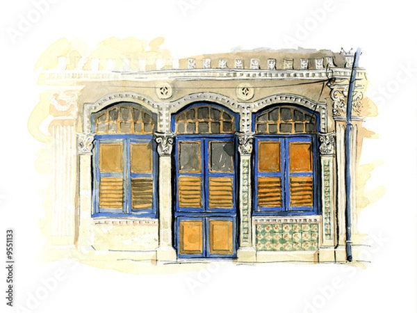 Obraz Malaysian House