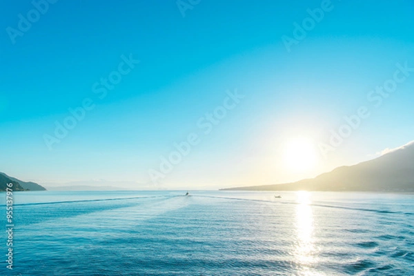 Obraz 船から見える海の絶景