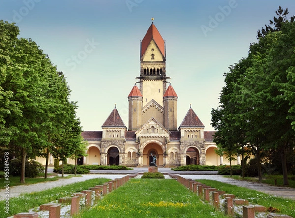 Obraz Kapellenanlage, Südfriedhof Leipzig