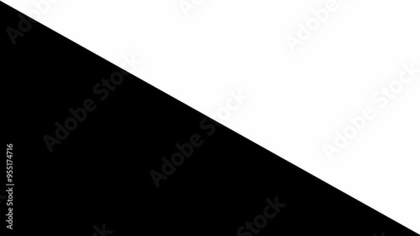 Fototapeta half black and half white background 