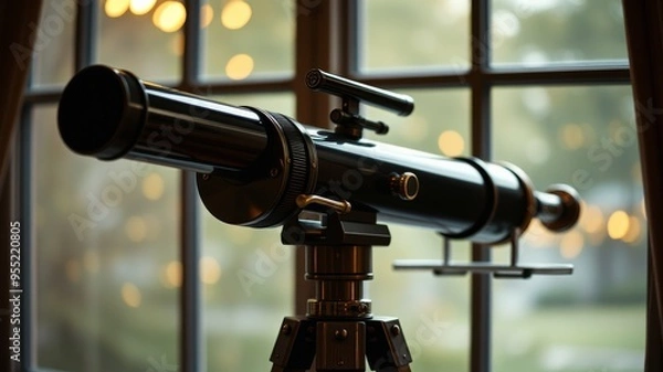 Obraz Banner Background of Minimalist Steampunk Room Themed Design Ideas