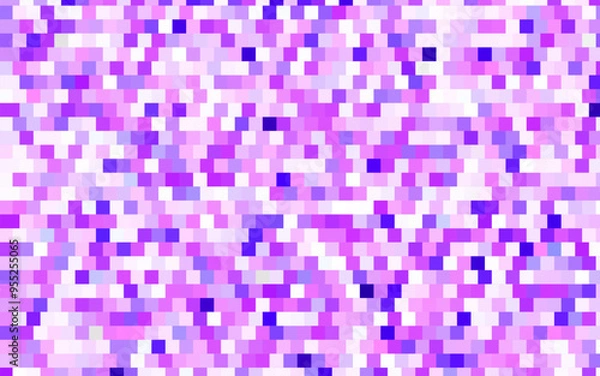 Obraz Light Purple vector background in polygonal style.