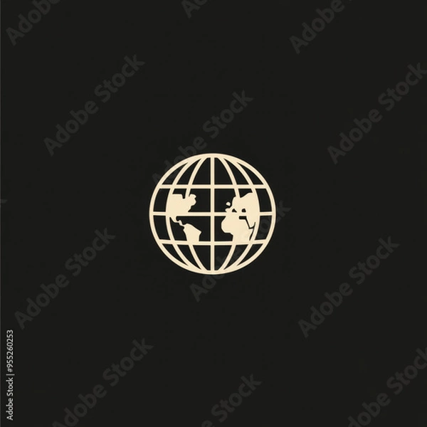 Fototapeta Globe Icon.