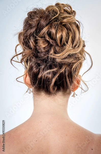 Obraz вечерняя прическа