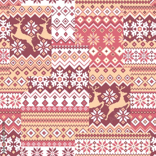 Fototapeta ノルディック柄,