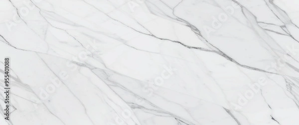 Obraz Marble texture background High resolution or design. Natural white marble stone texture.  white marble floor ceramic counter texture stone slab smooth tile gray silver natural. Creative Stone ceramic 